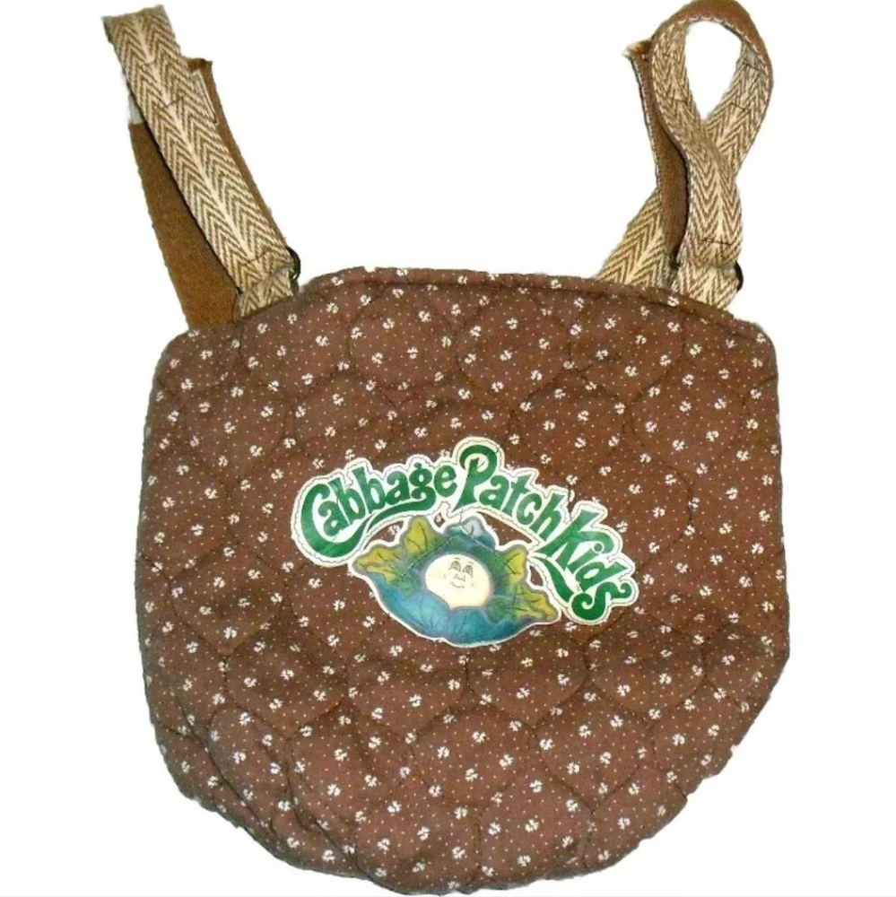 Cabbage Patch Kids Doll Backpack Sling Carrier Vintage 80s